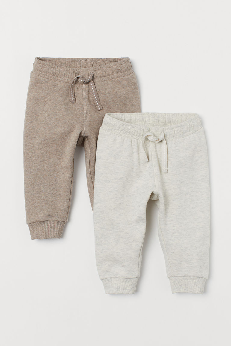 2pack cotton joggers