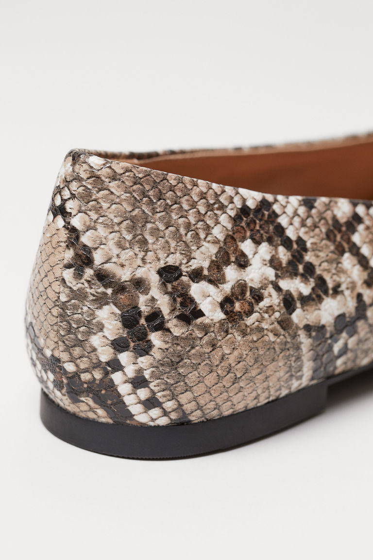 pointed ballet pumps h&m