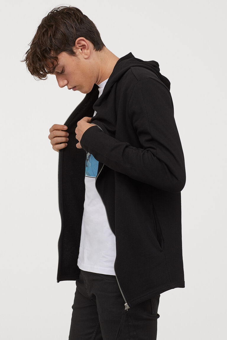 Hooded cardigan