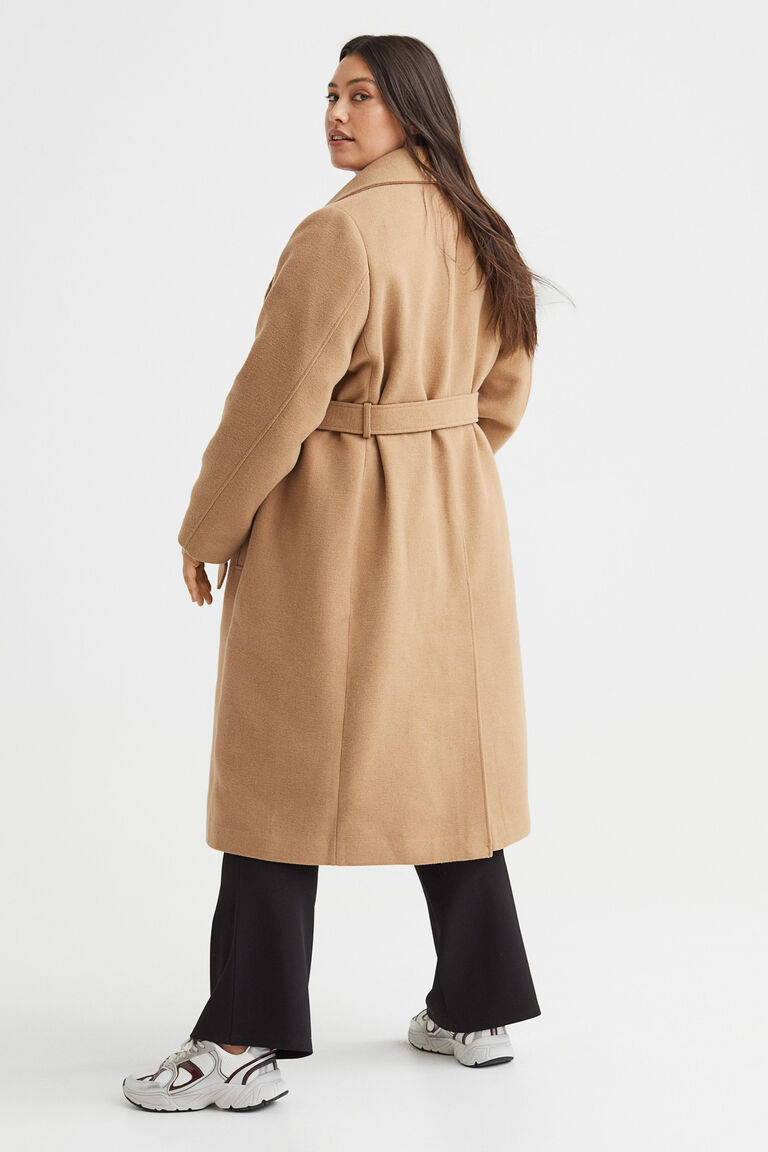 H&M+ Tiebelt coat
