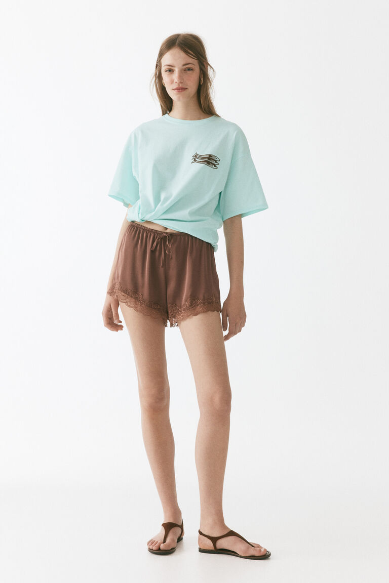 Oversized printed T-shirt