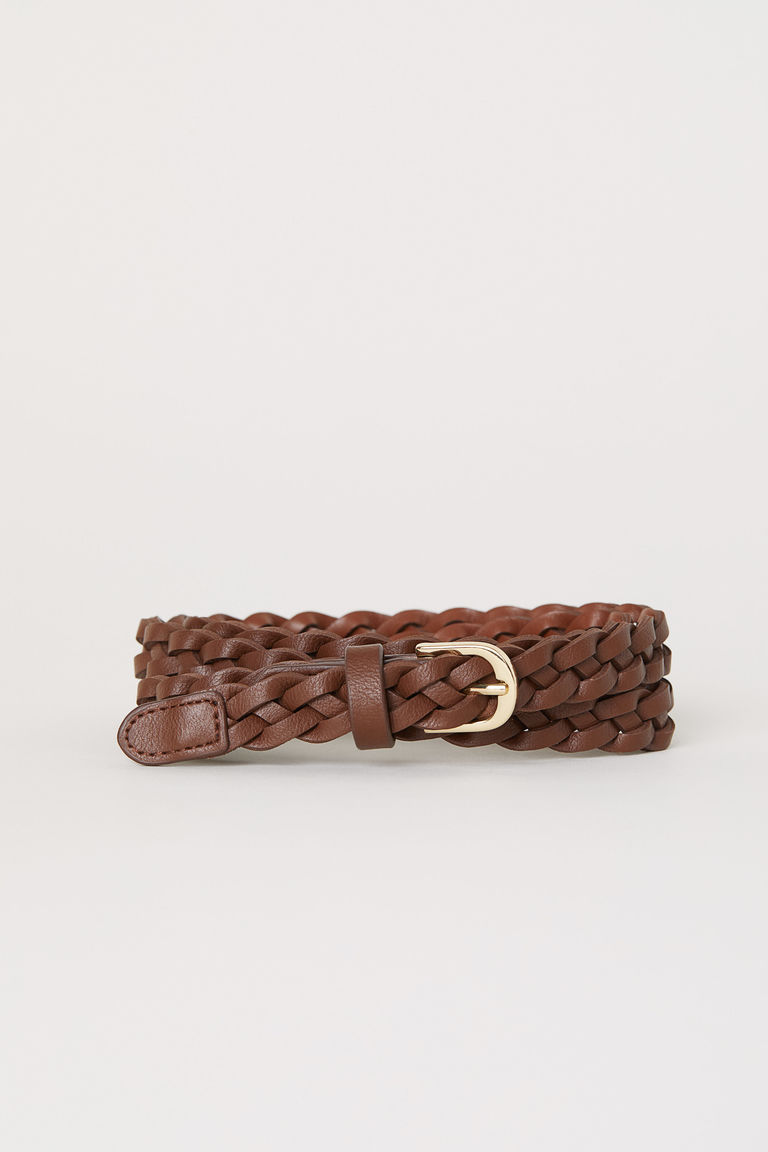 Braided belt