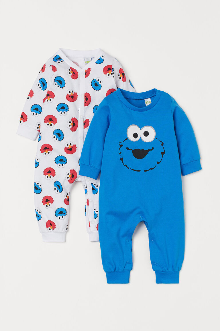 2pack allinone pyjamas