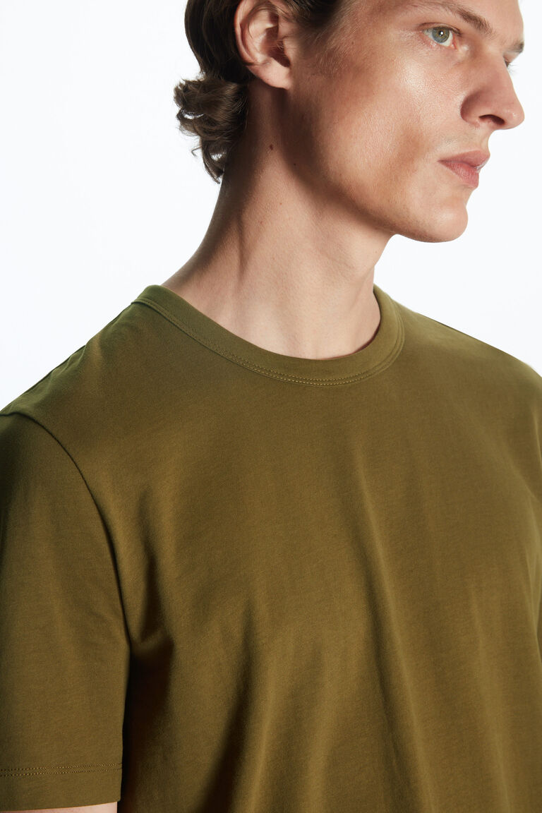 REGULARFIT BRUSHED COTTON TSHIRT