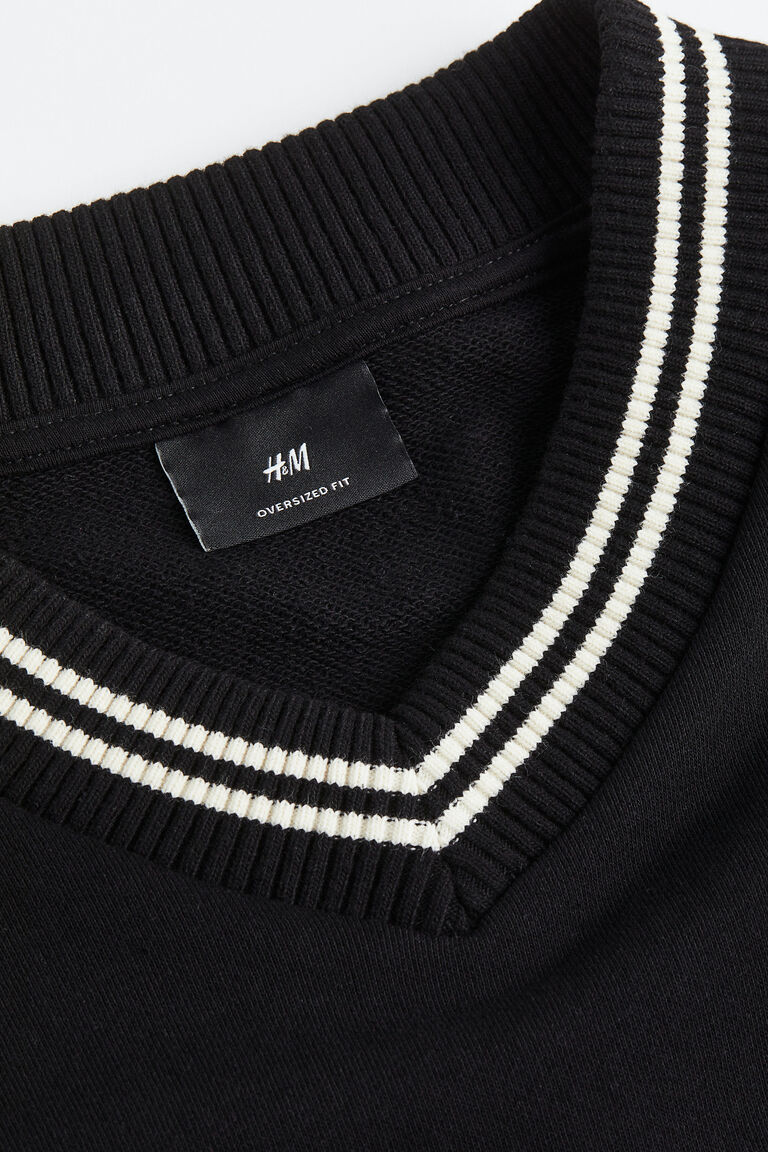 Oversized Extreme V-Neck Sweater