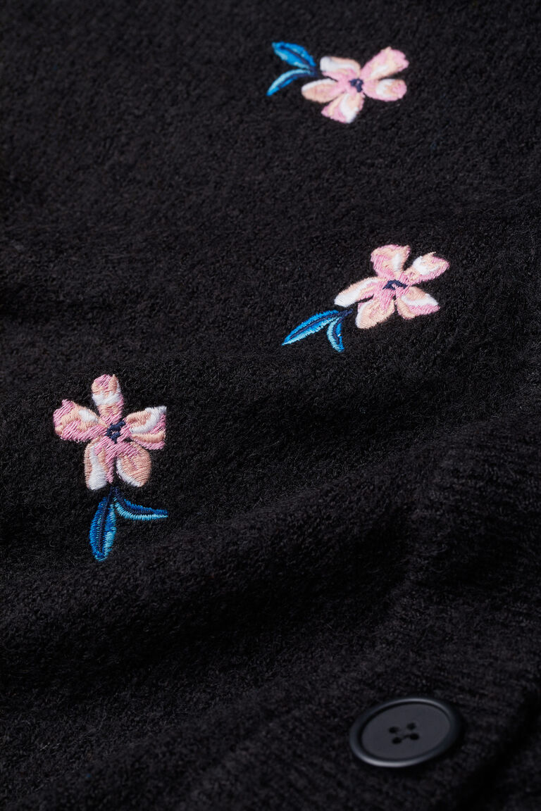 Embroiderydetail cardigan