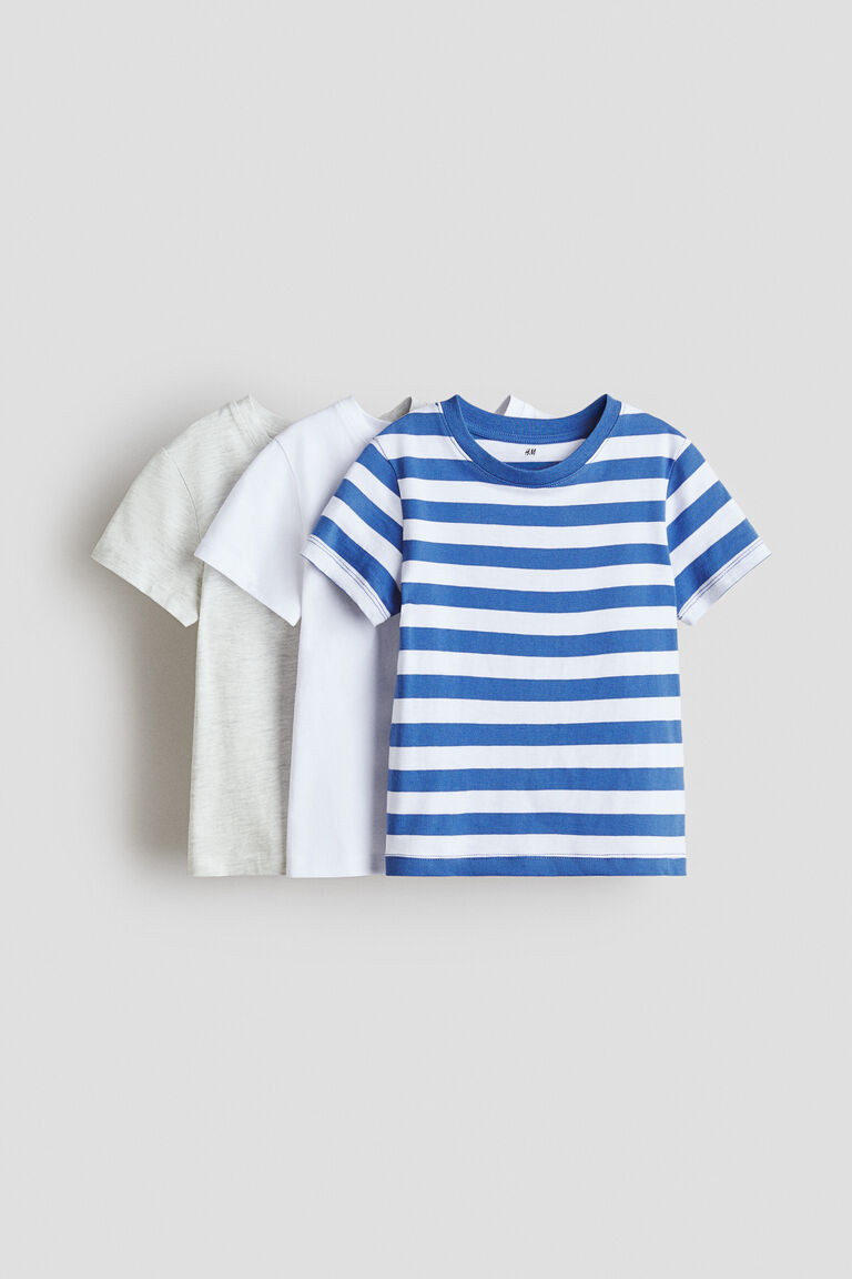 3-pack cotton T-shirts