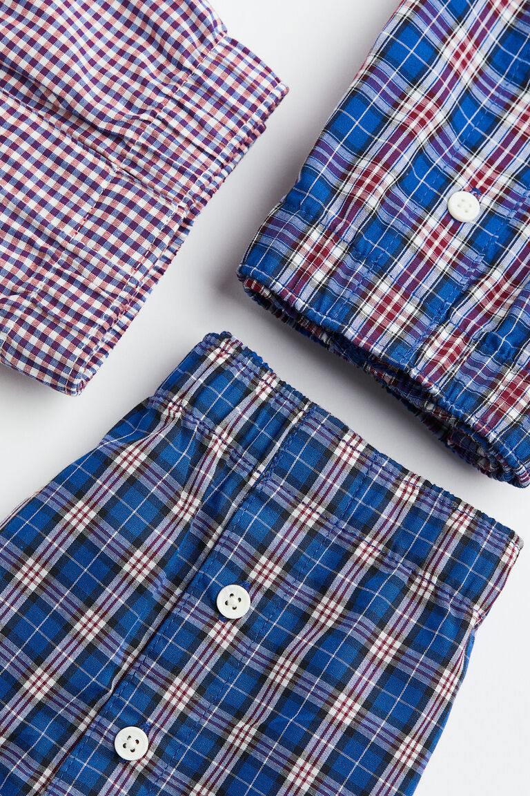 5pack woven cotton boxer shorts