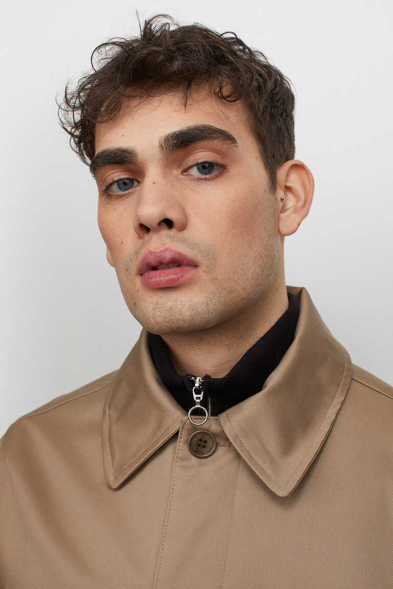 Waterrepellent car coat