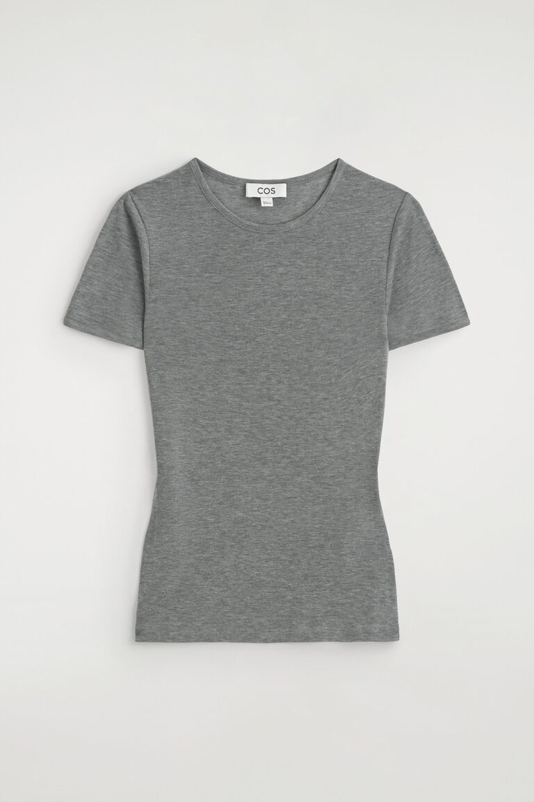 เสื้อยืดสลิมผ้าไลโอเซล-เมอริโน