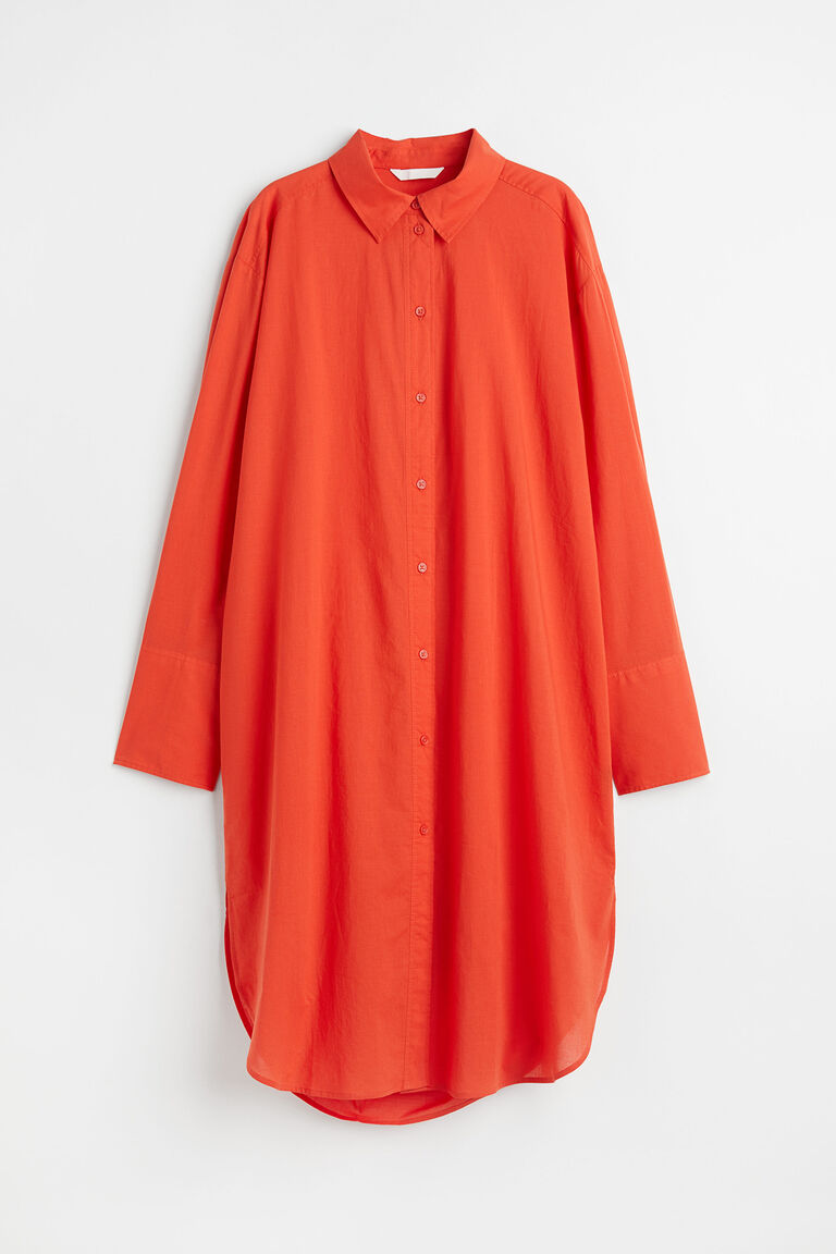 Chrissy Oversized Shirt Dress main image 1