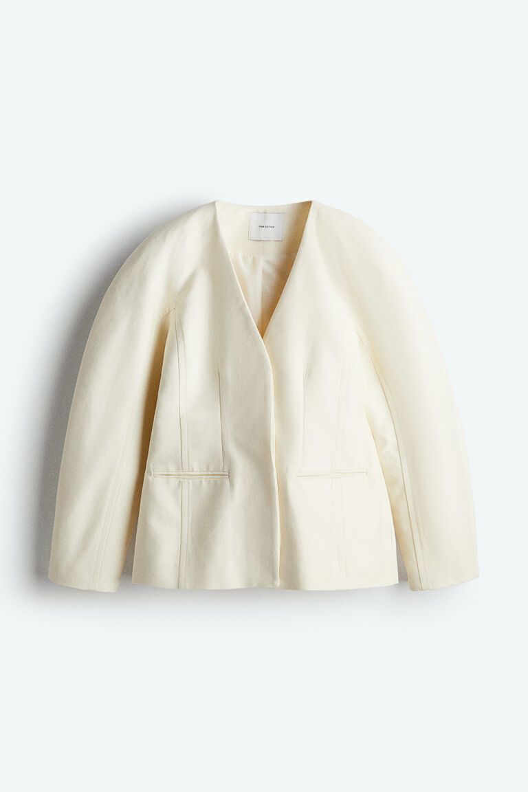 ジャケット・アウター Collarless Twill Jacket CAMBIO ジャケット ノーカラージャケット mj9536- Heavy Waffle