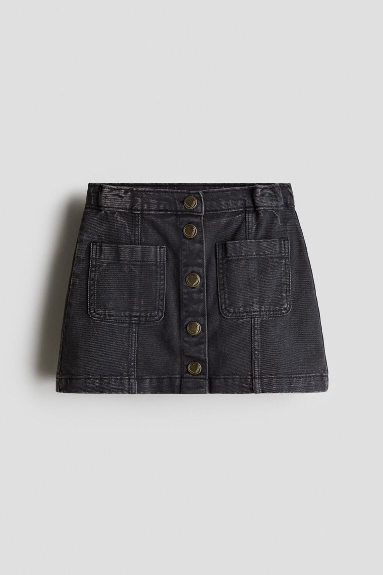 Cotton twill skirt