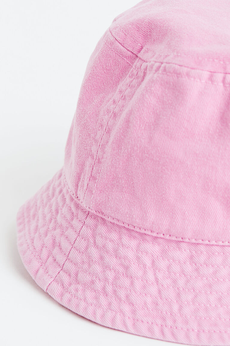 Cotton bucket hat