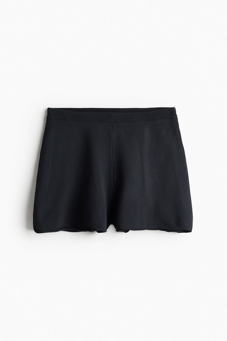 パンツ Leinwande alpaca hand knitted shorts leinwande（ラインヴァンド）の「Boa Hand Knitted Shorts