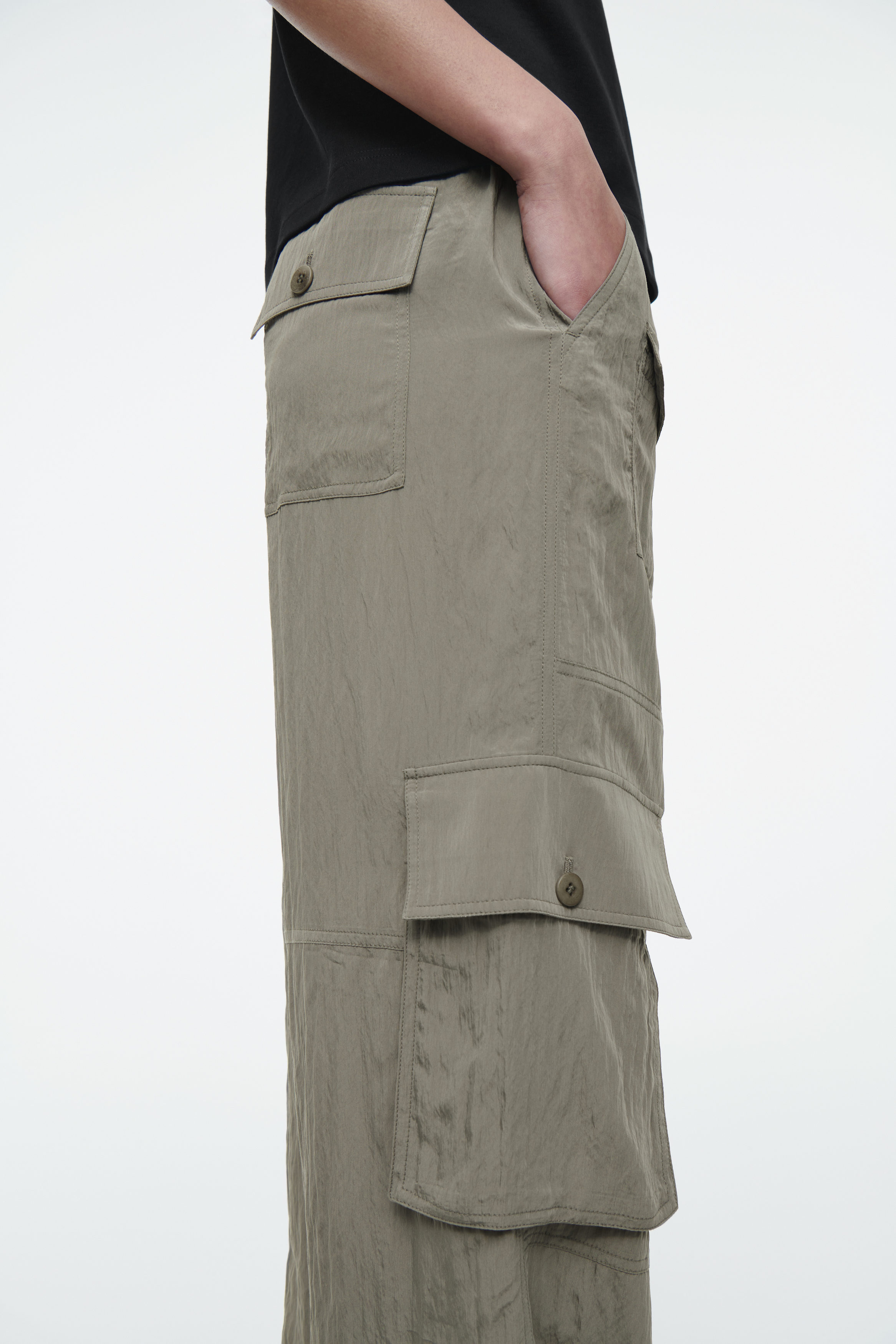 CONP 23SS Ocean Parachute Cargo イージーパンツ CONP 23SS Ocean Parachute Cargo イージーパンツ