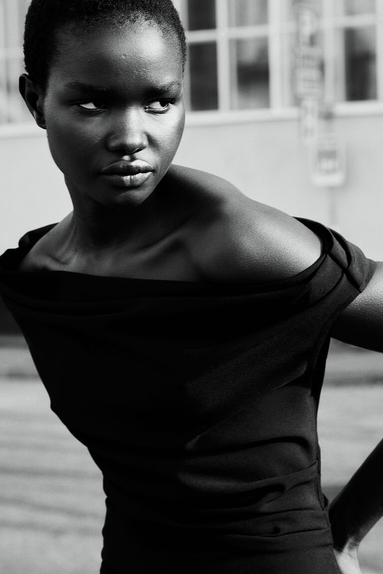 BRAZZAVILE ONE SHOULDER DRESS main image 1