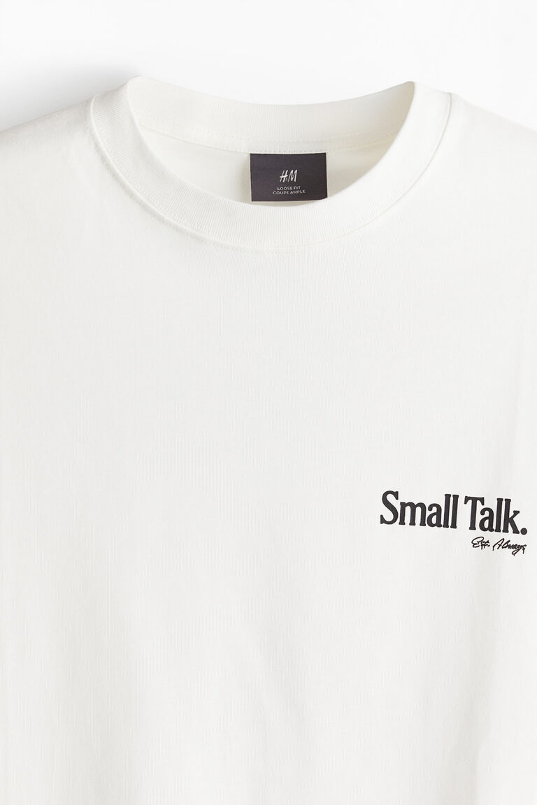 Tシャツ・カットソー LOOSE FIT T-SHIRT Loose Fit Printed T-shirt