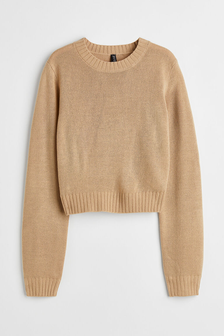 FINE-KNIT VISCOSE JUMPER main image 0