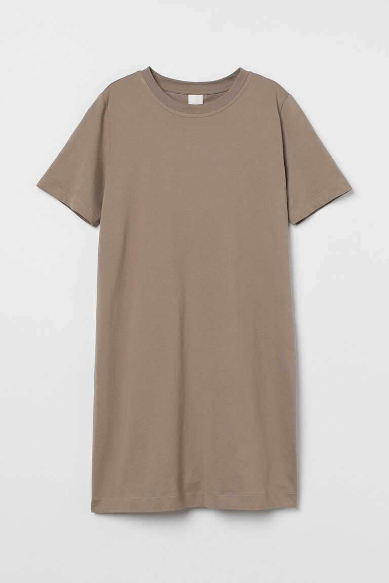 Cotton T-shirt dress