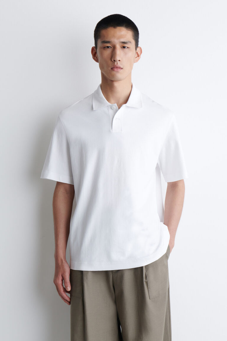 เสื้อโปโลผ้าฝ้าย INTERLOCK