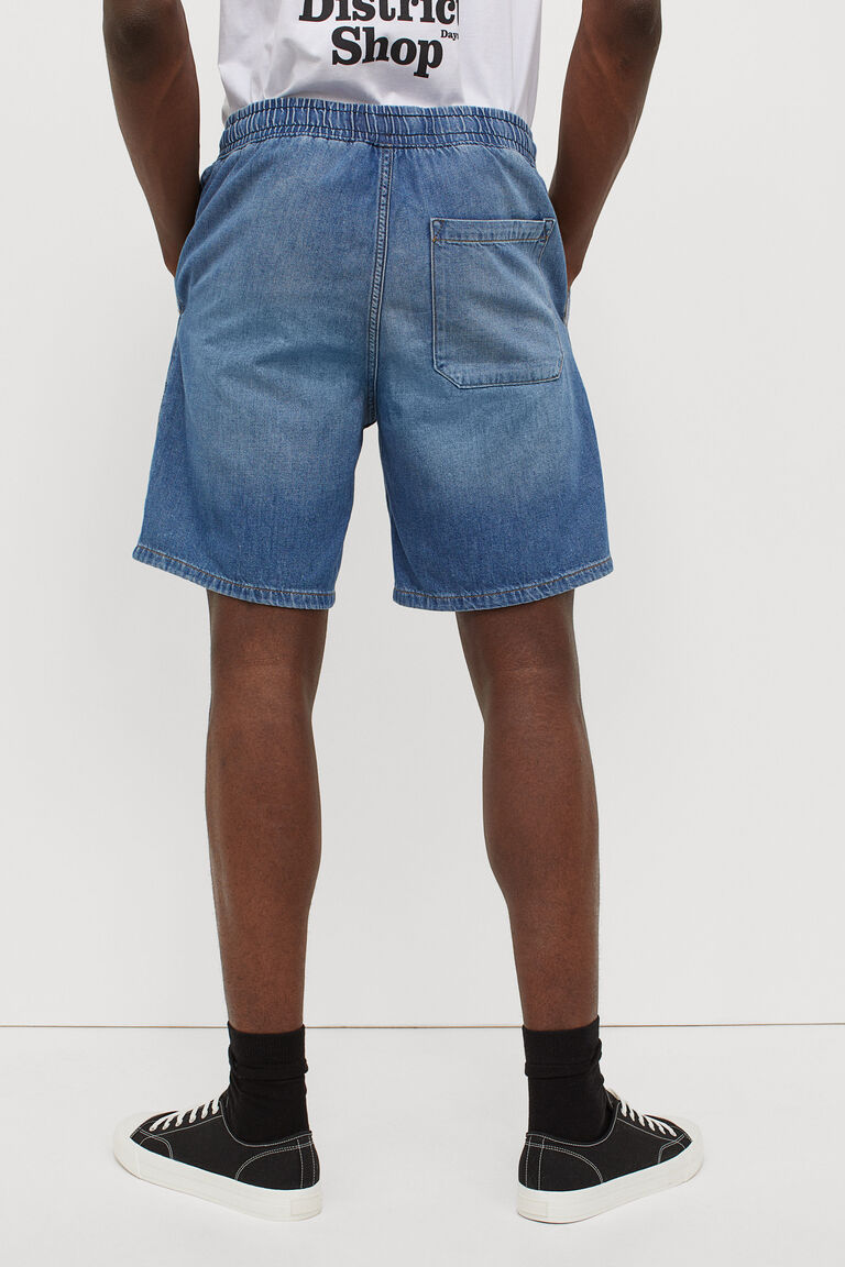 Regular Denim Jogger shorts