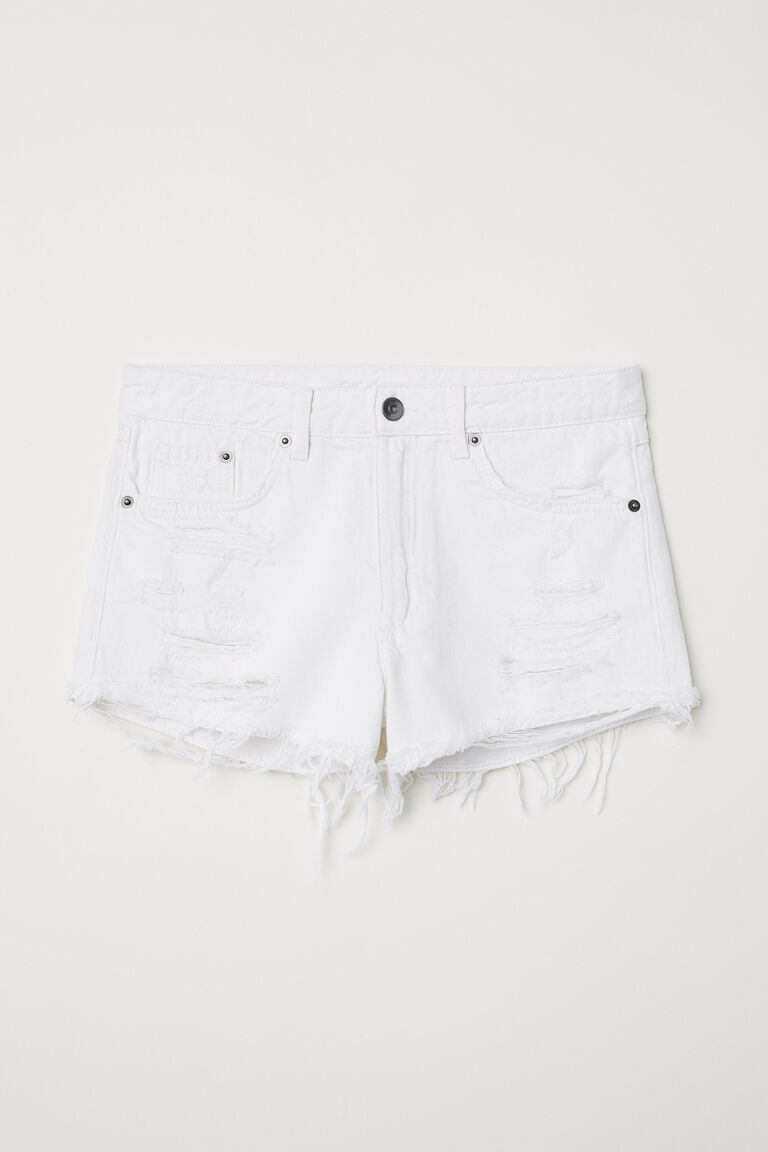 Denim shorts Skinny Regular