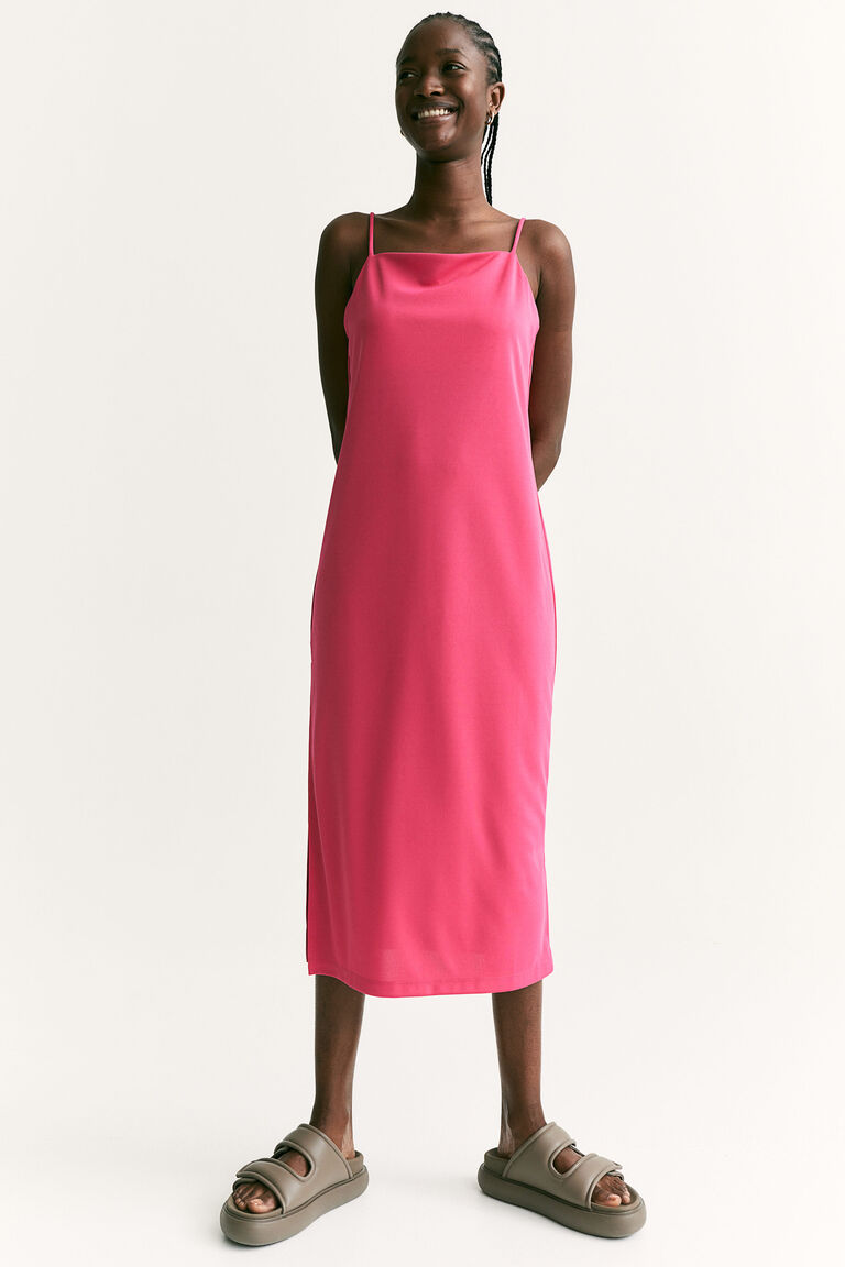 Jersey slip dress