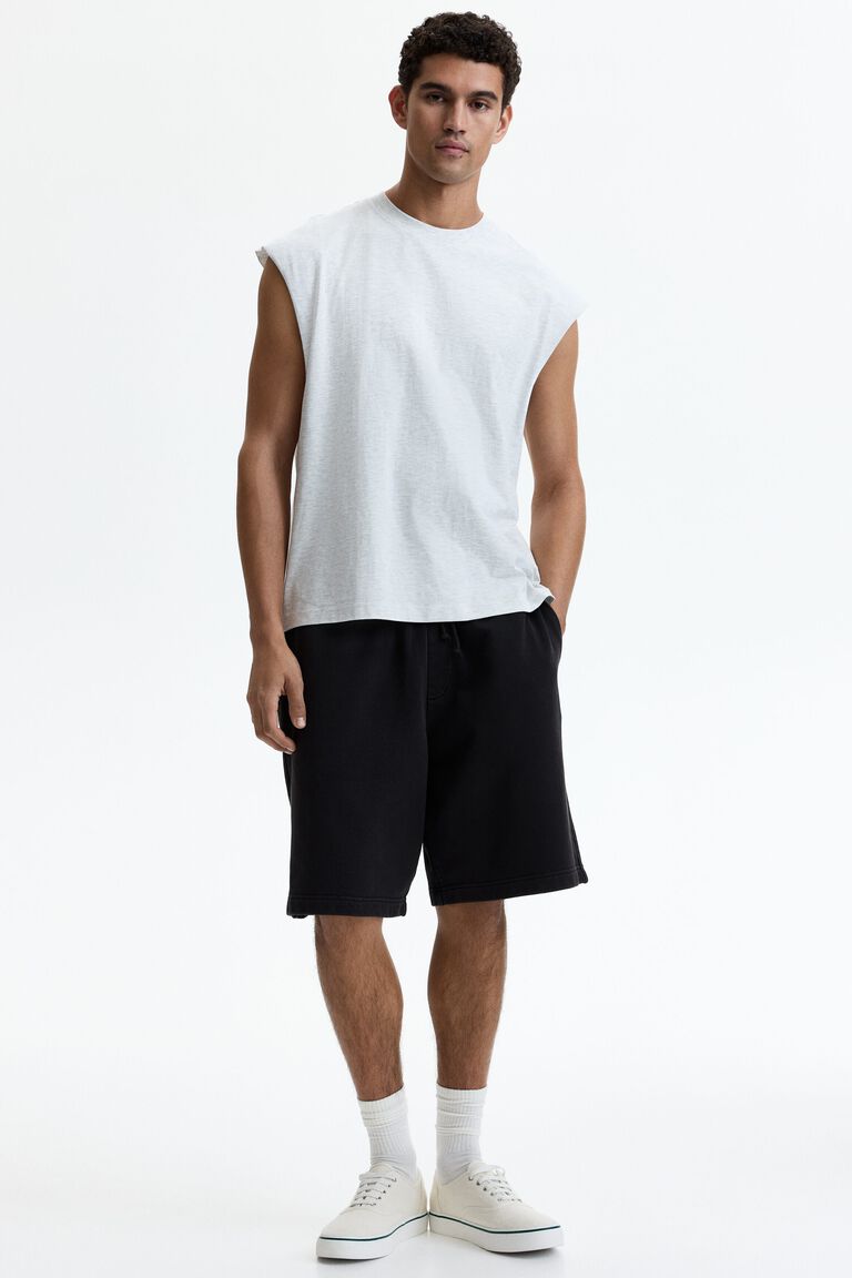 Relaxed Fit Cotton vest top