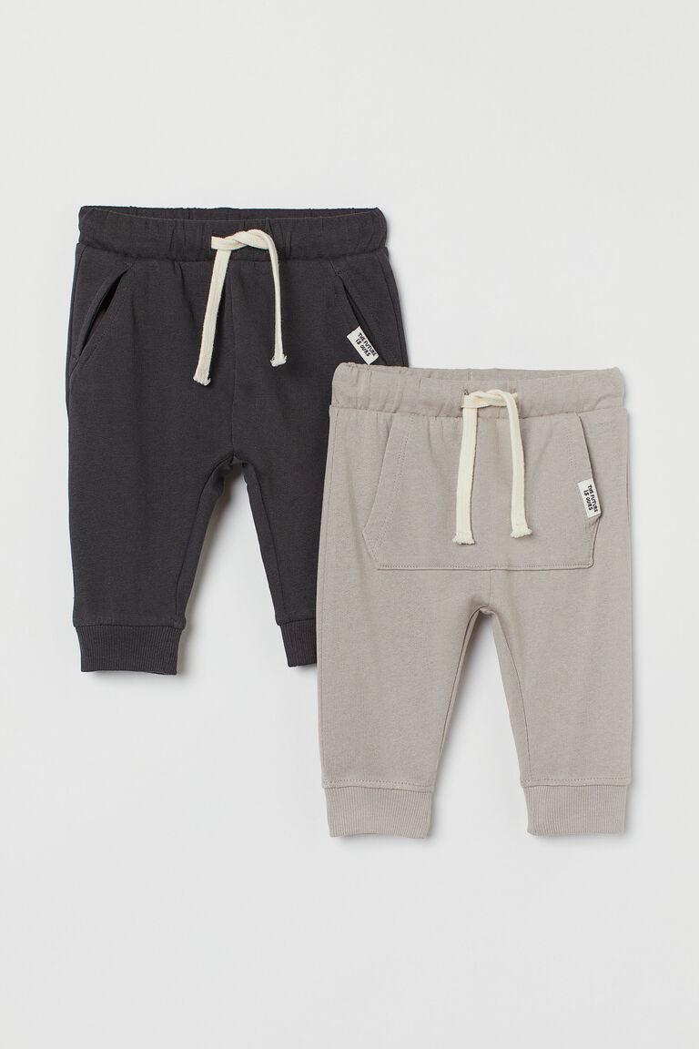 2pack cotton joggers