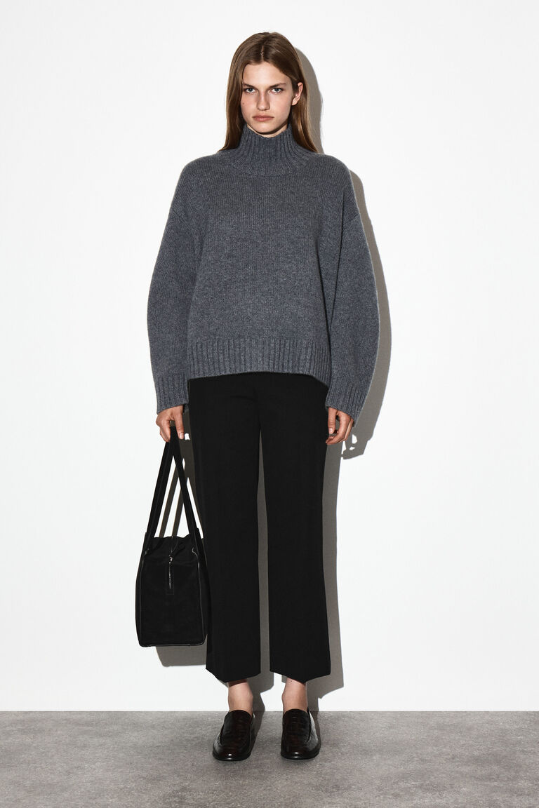 TAILORED CROPPED TROUSERS