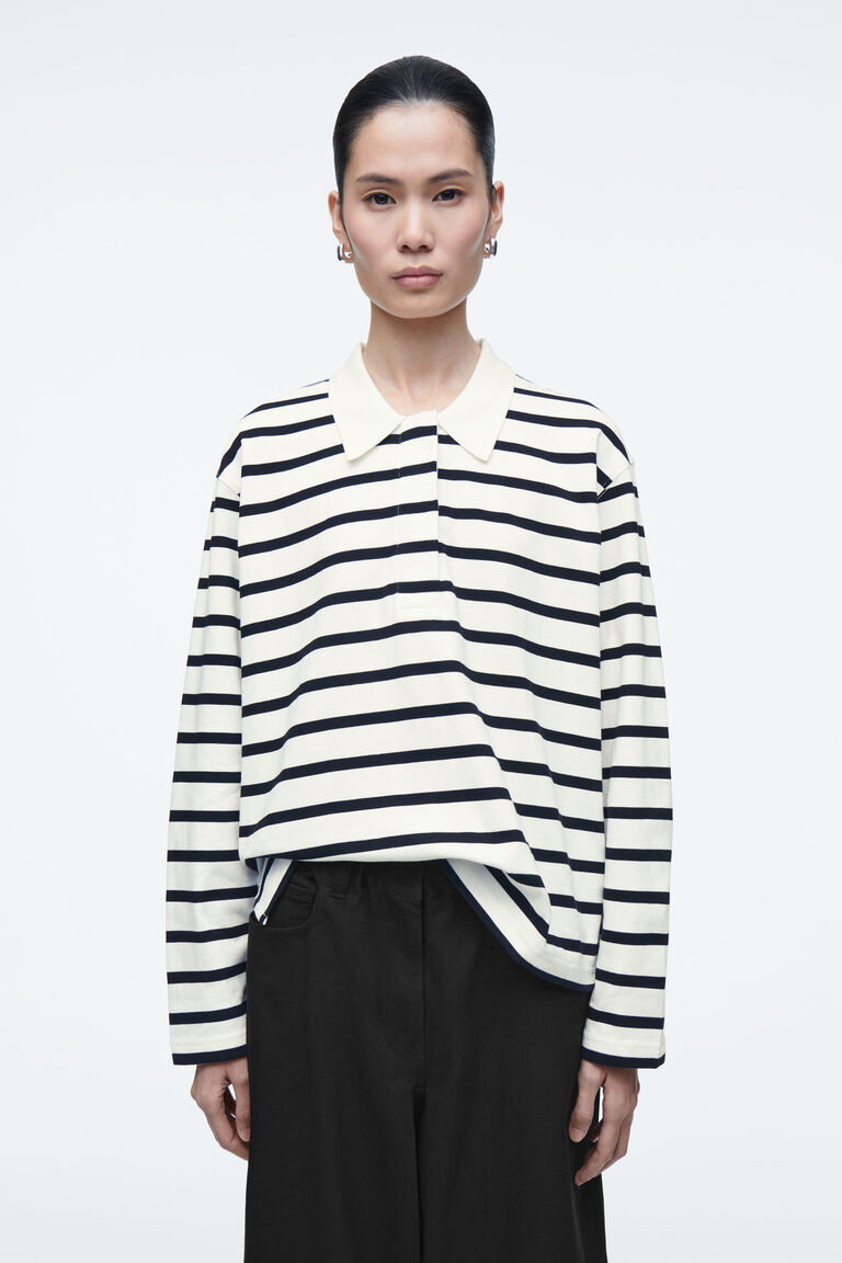 BELTED PUFF-SLEEVE BLOUSE