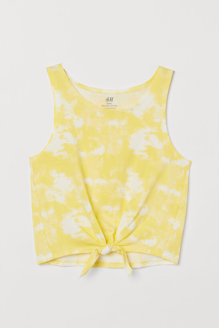 Cotton Knot Jersey Knit Top main image 1