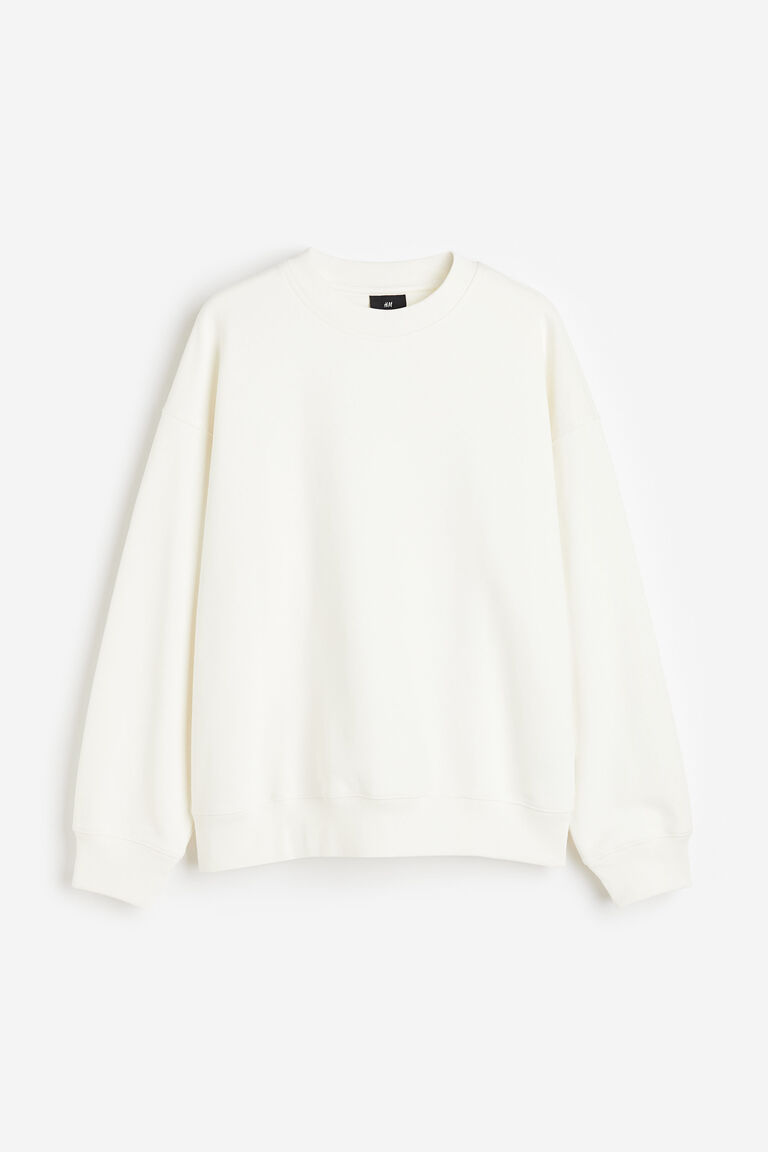 Oversized Fit Cotton sweatshirt
