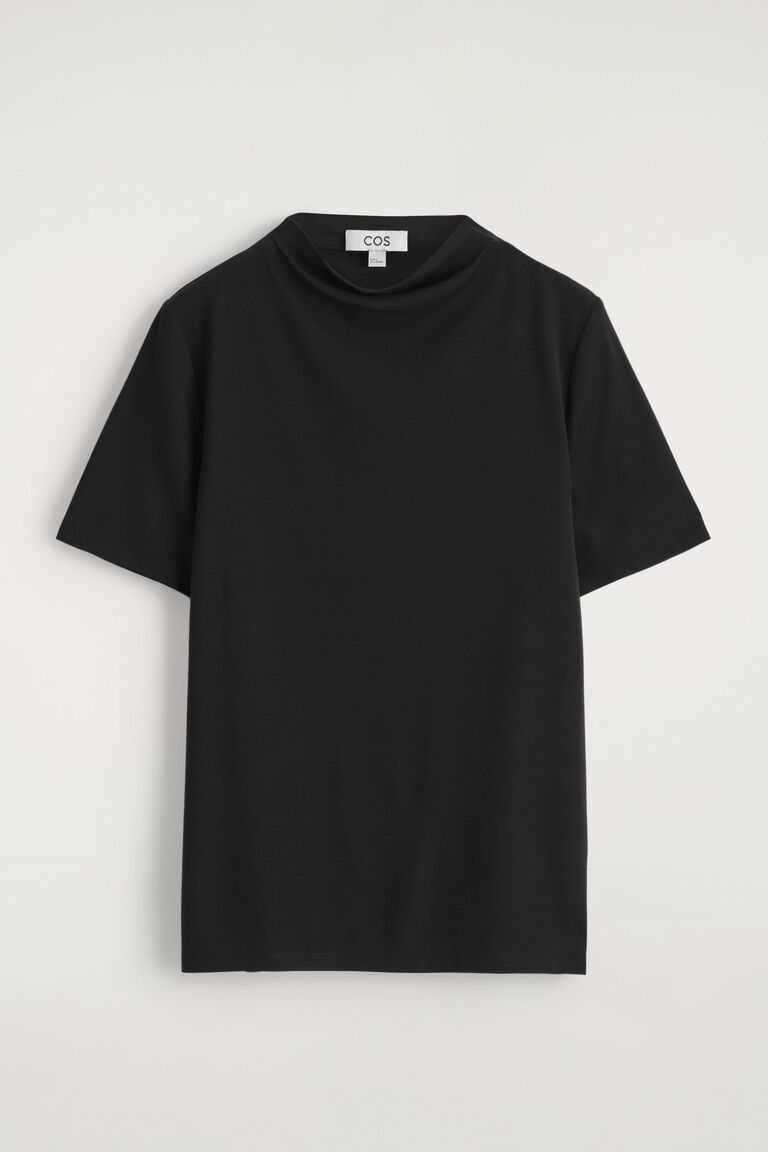 เสื้อยืดผ้าจอร์ซีย์ดีไซน์ระบาย