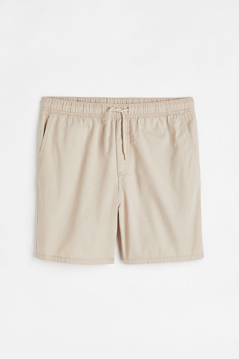 Regular Size Short Regular Fit Cotton shorts