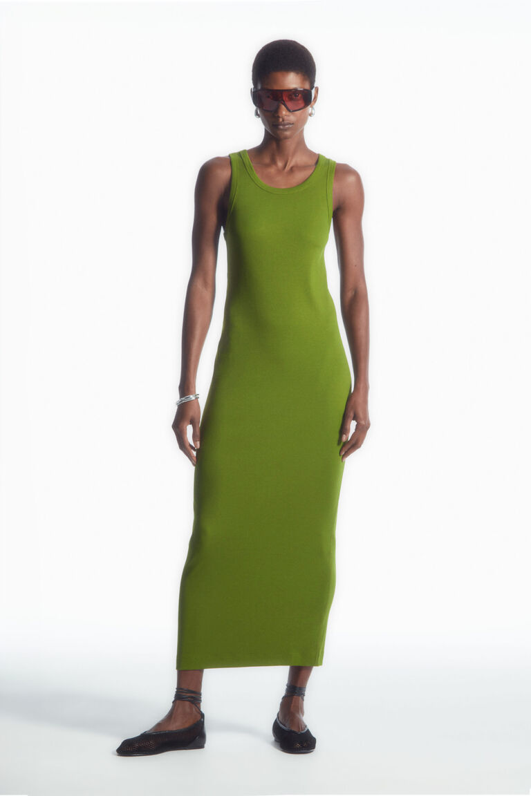 [RECTO] RC CURVED NECK STRUCTURED DRESS ★すぐ品切れ★ RECTO - Official Website