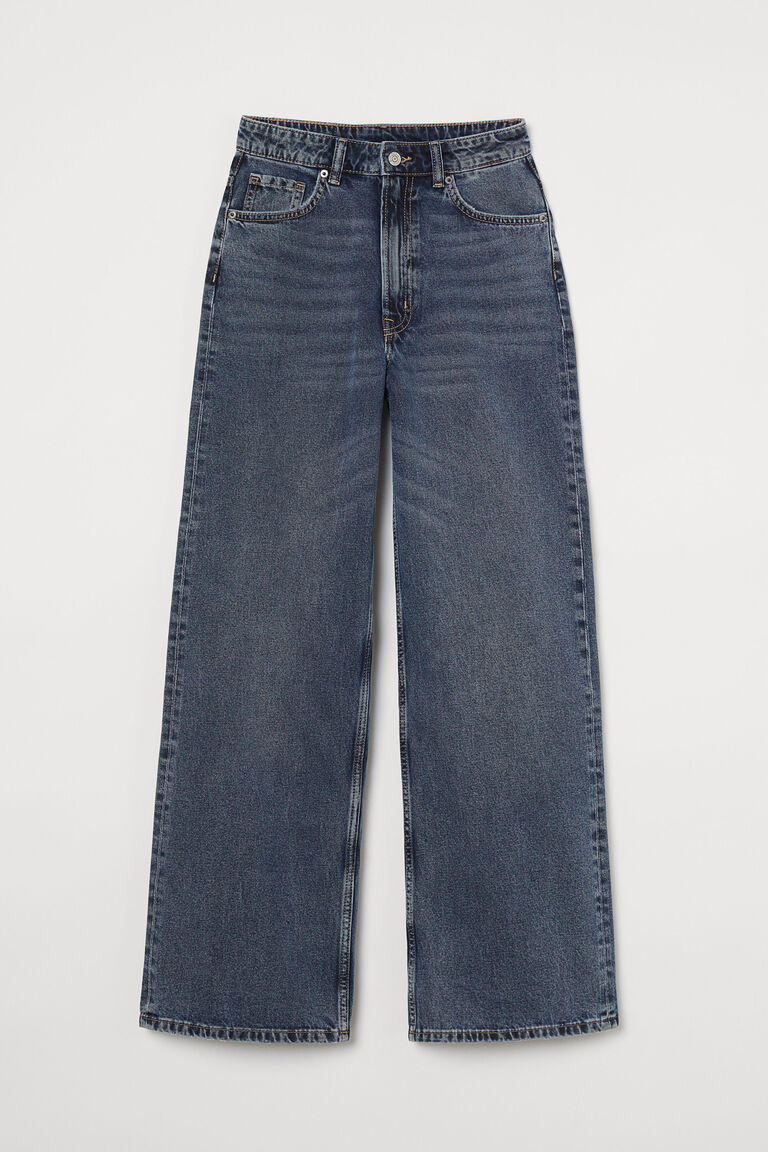 Wide High Jeans