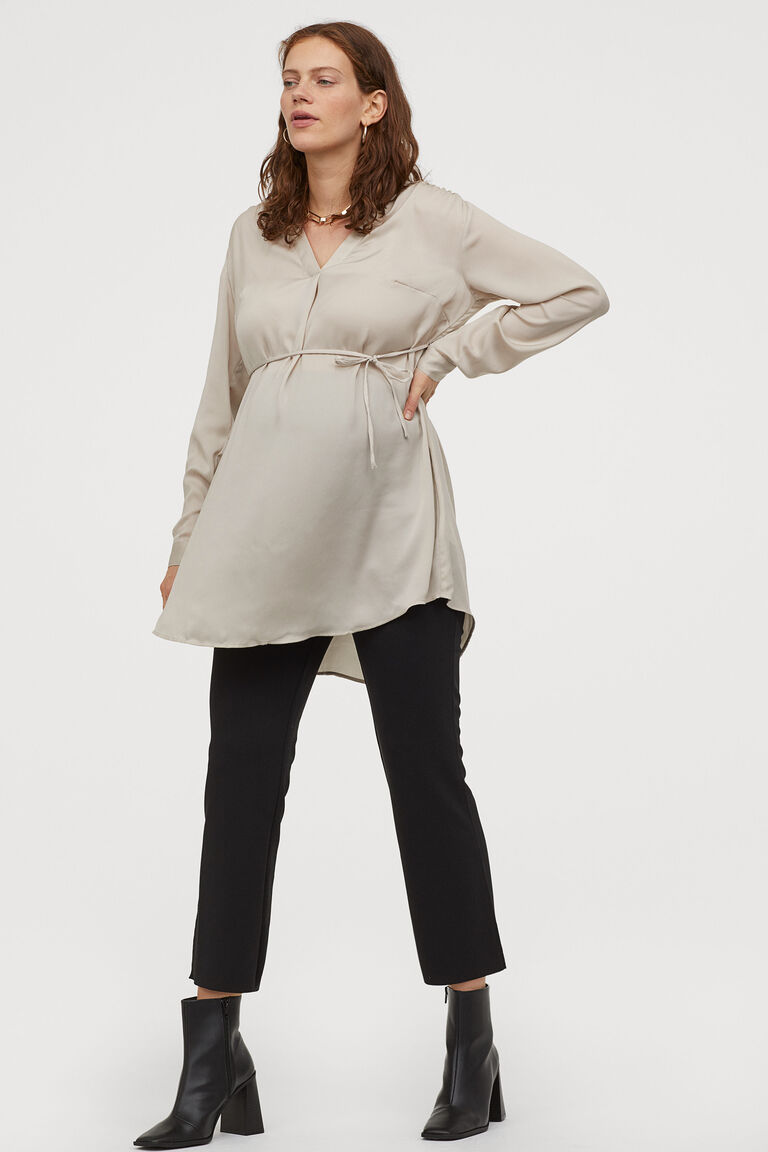 MAMA Tiebelted tunic