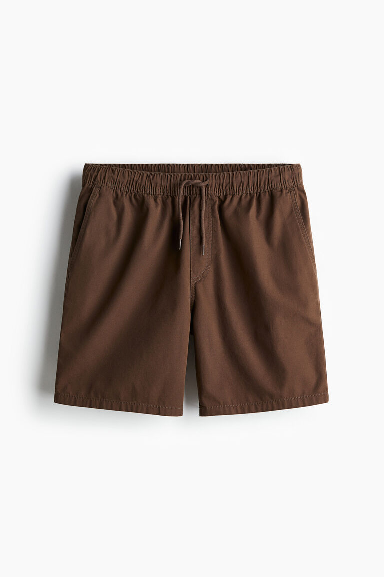 Regular Size Short Regular Fit Cotton shorts