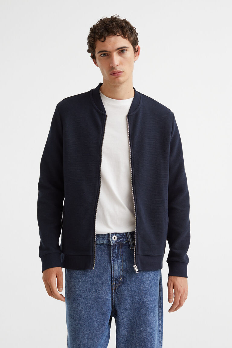 Zipped cardigan