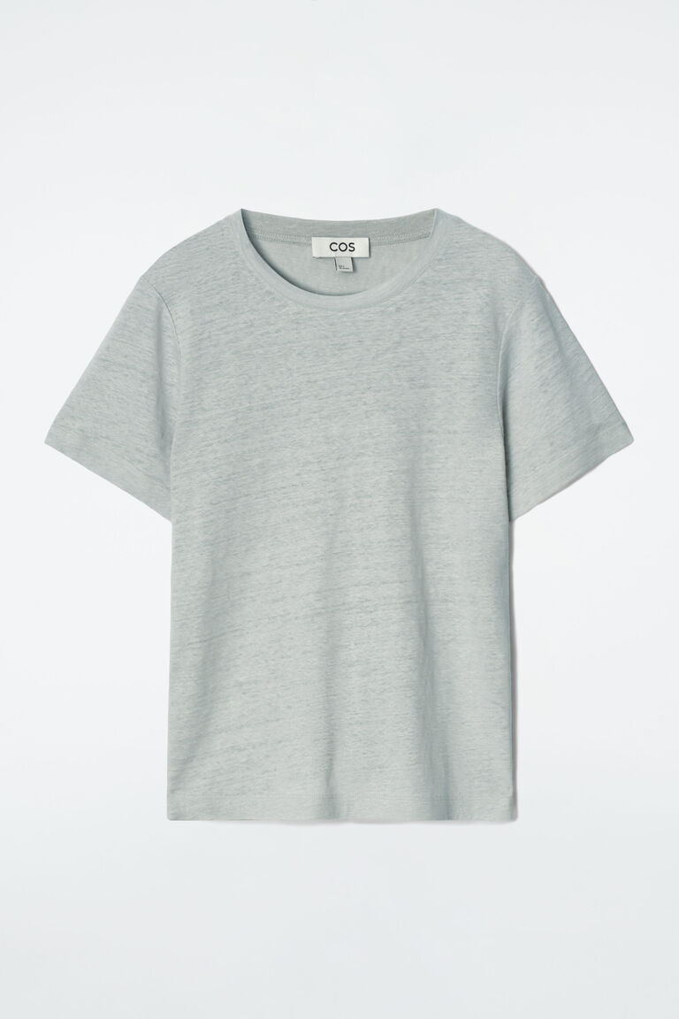 CREW-NECK LINEN T-SHIRT