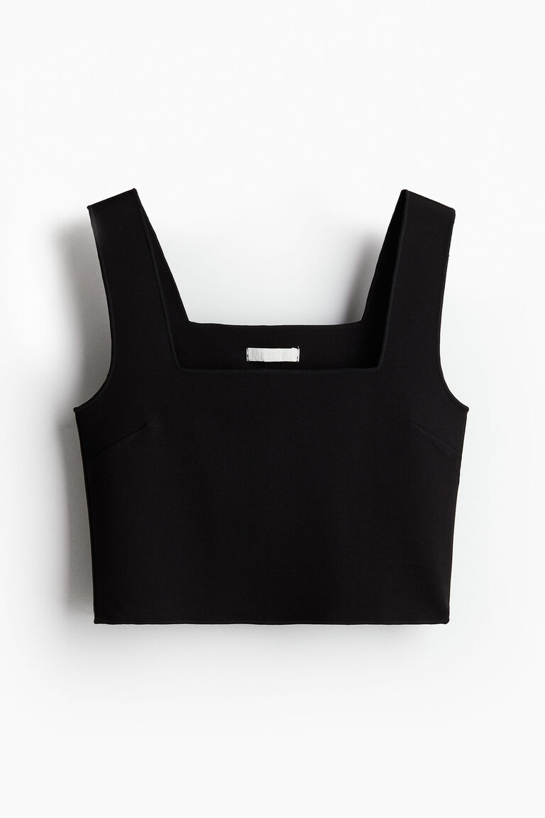 Cropped Vest Top | H&M UAE
