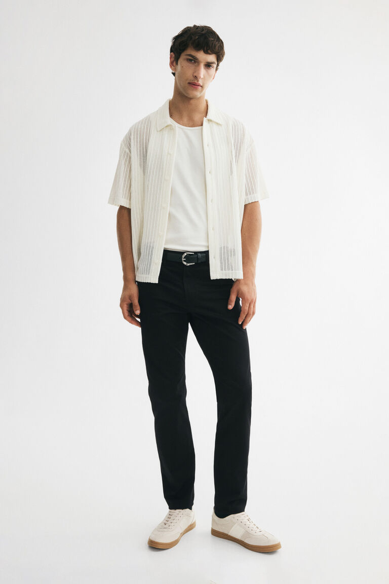 Slim Fit 5-pocket trousers