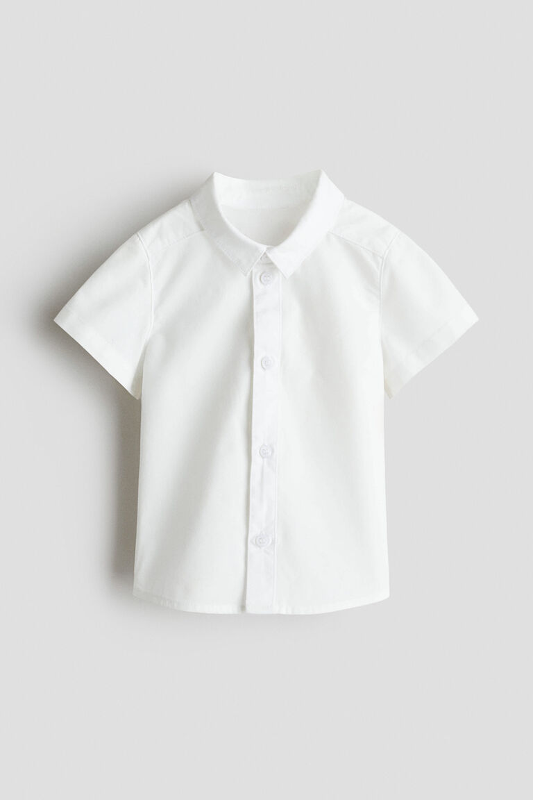 Cotton poplin shirt