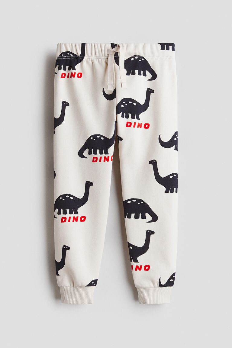 Printed joggers