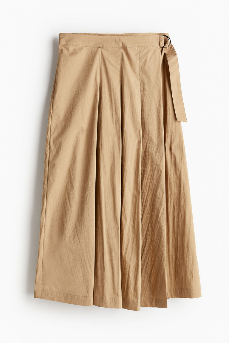 TFW49 WRAP PLEATED SKIRT ベージュ L THOM BROWNE - Women Mini Wrap Pleated Skirt – Atelier New York