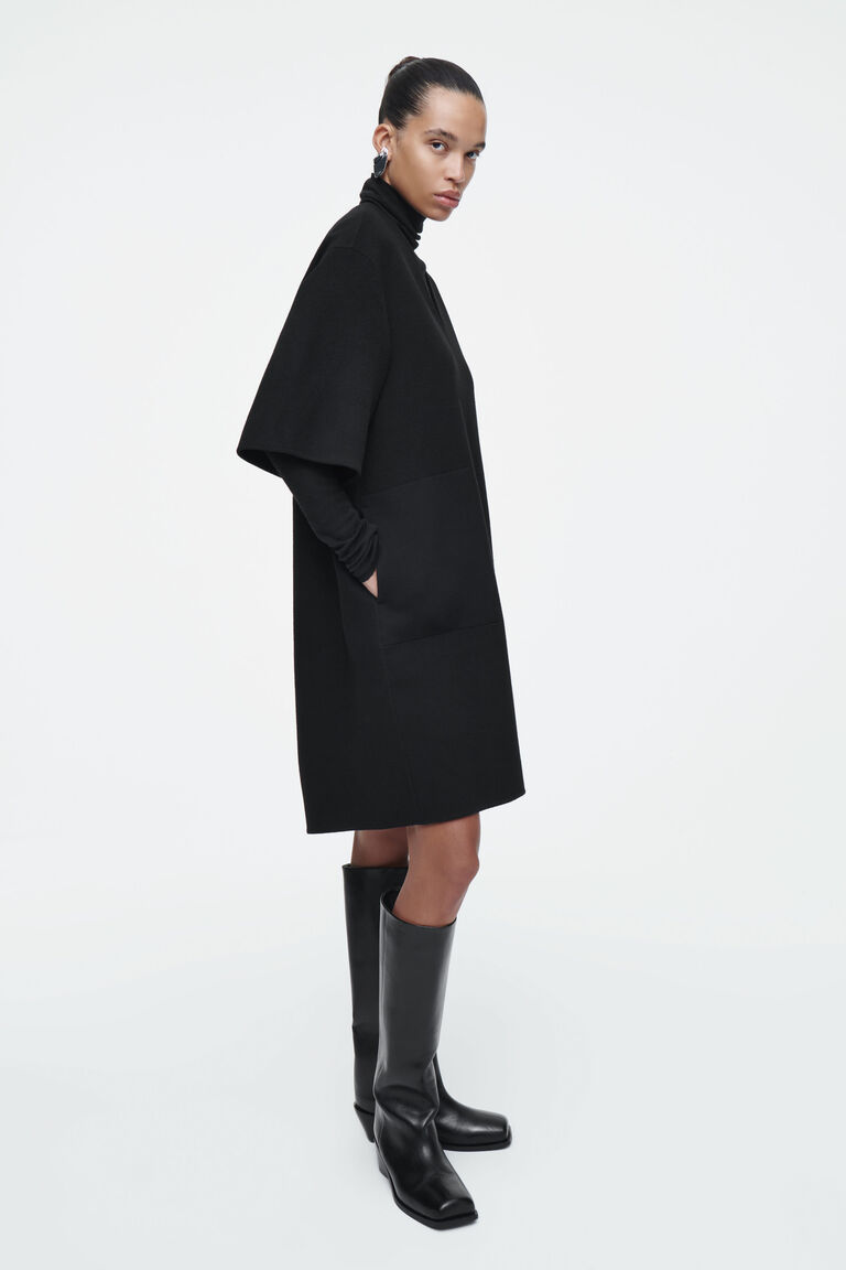 OVERSIZED V-NECK WOOL JUMPER オーバーサイズVネックウール