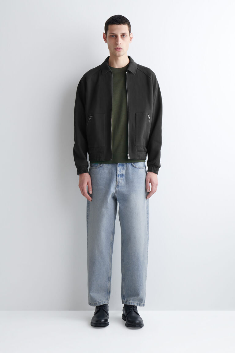 NO RETURN & EXCHANGE - DOME STRAIGHT-LEG JEANS