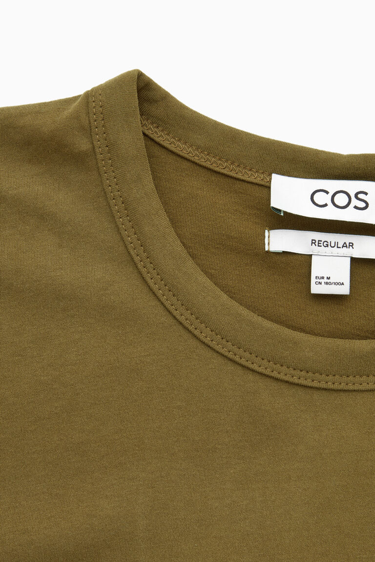 REGULARFIT BRUSHED COTTON TSHIRT